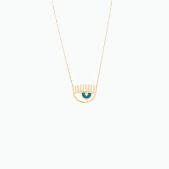 گردنبند چشم مژه دار